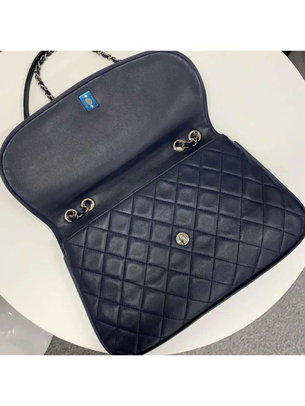 Chanel Coco Mark Quilted Turnlock Lambskin Shoulder Bag